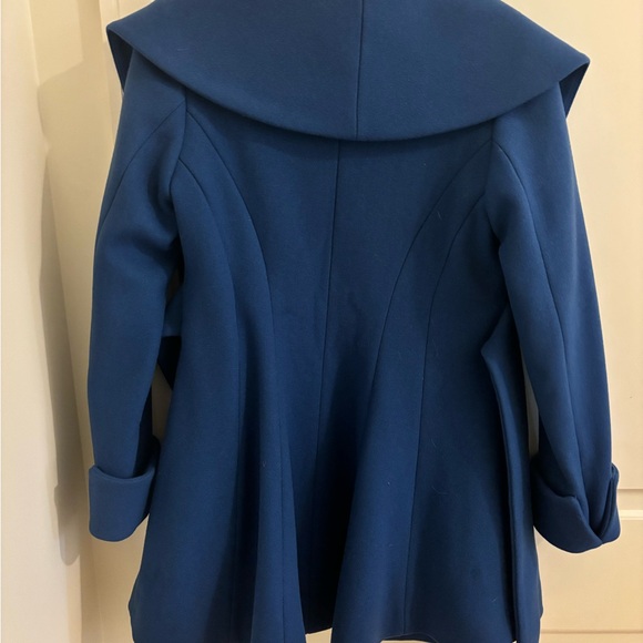 Trina tuck wrap wool blend coat - Picture 3 of 3